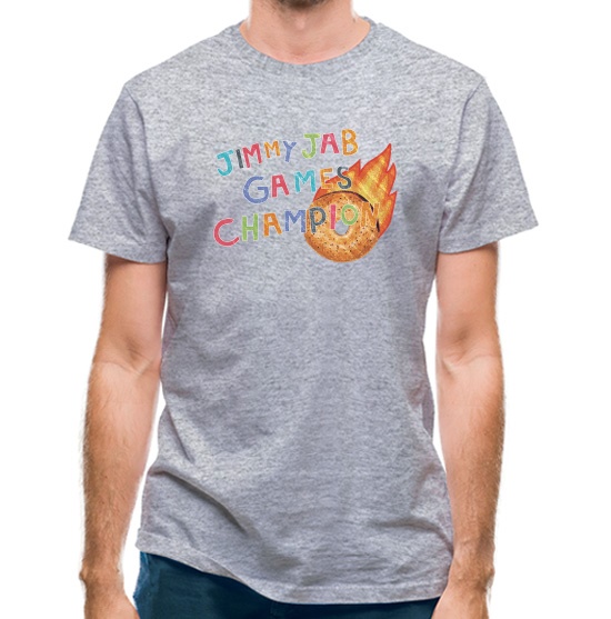 Jimmy Jab Games t-shirts